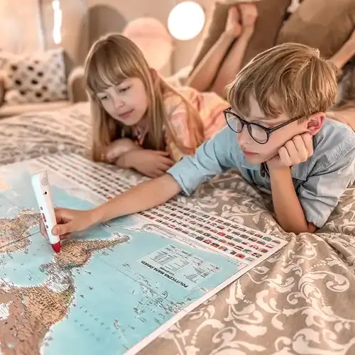 Mapa świata dla dzieci interaktywna MundiMap, 5907751199586